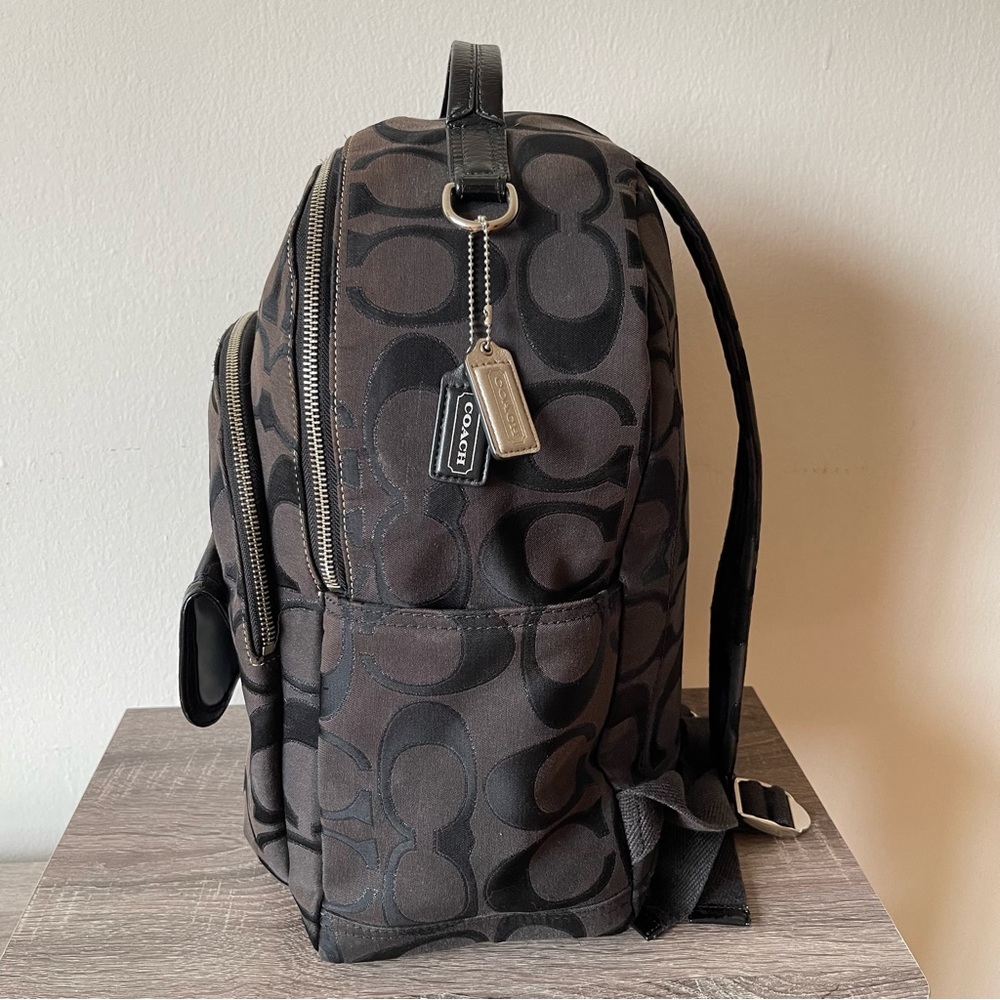 Coach Monogram Backpack - Picture 4 of 9
